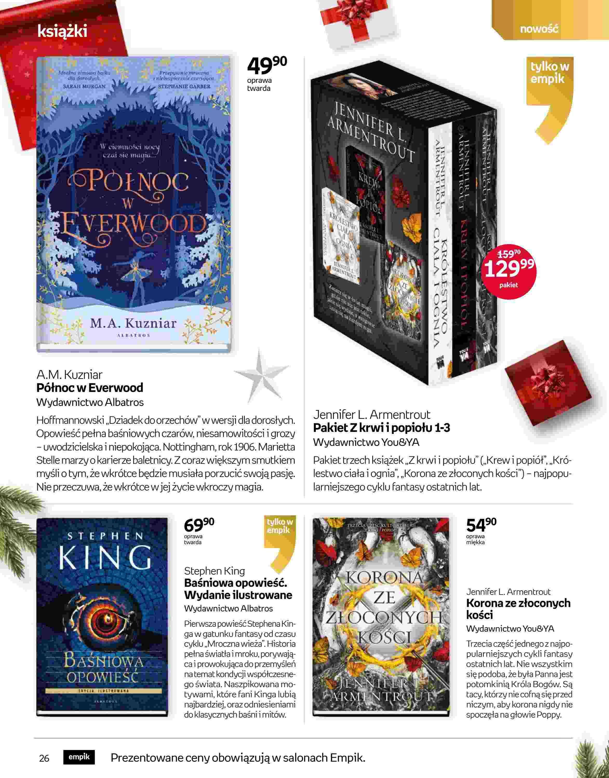 Gazetka promocyjna empik str. 26