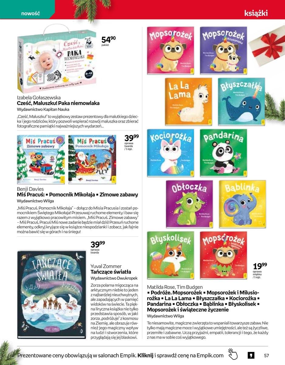 Gazetka promocyjna empik str. 57