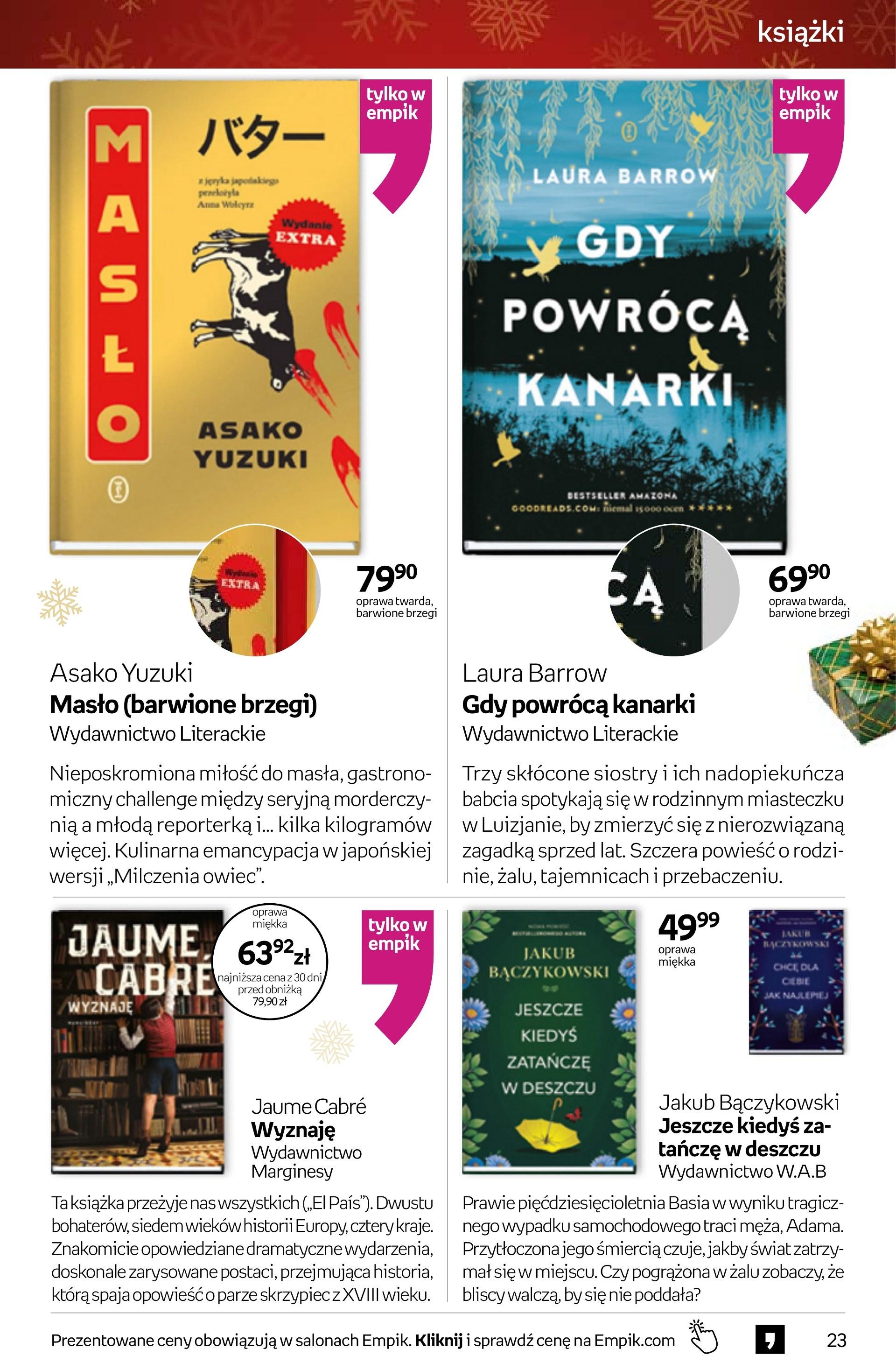 Gazetka promocyjna empik str. 22