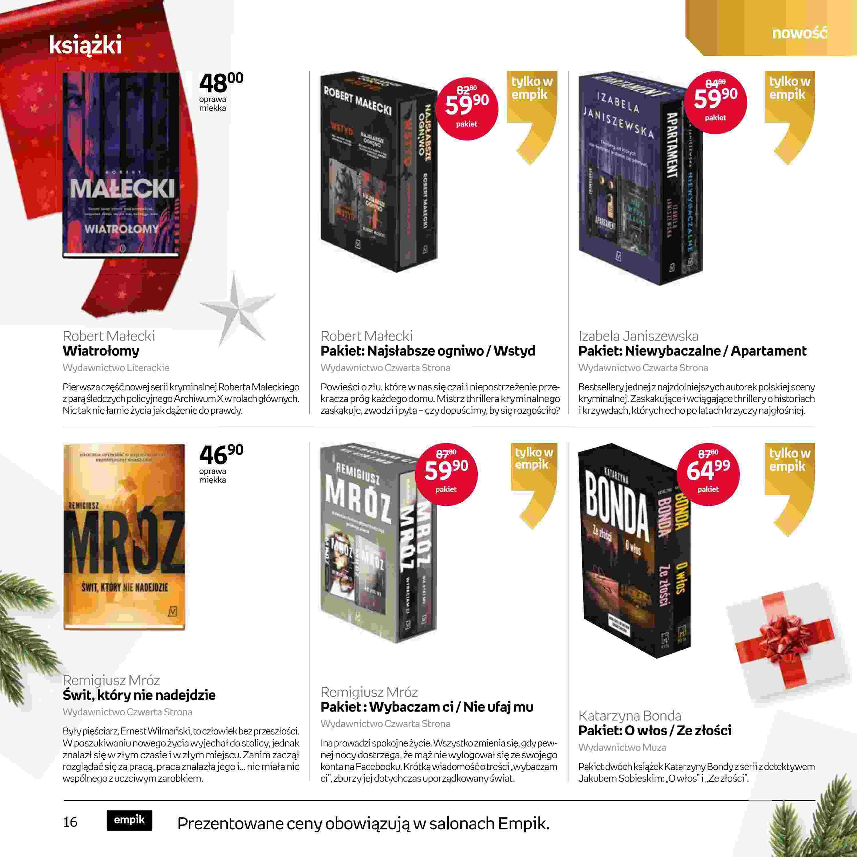 Gazetka promocyjna empik str. 16