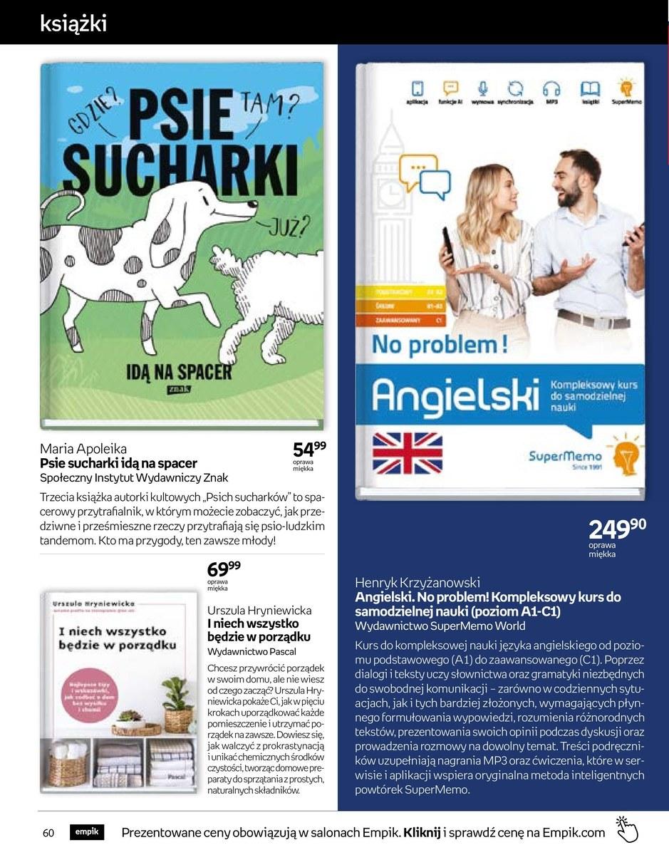 Gazetka promocyjna empik str. 60