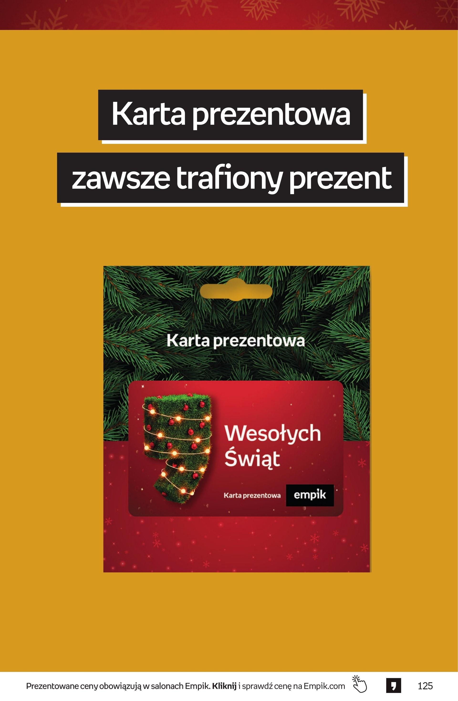 Gazetka promocyjna empik str. 125