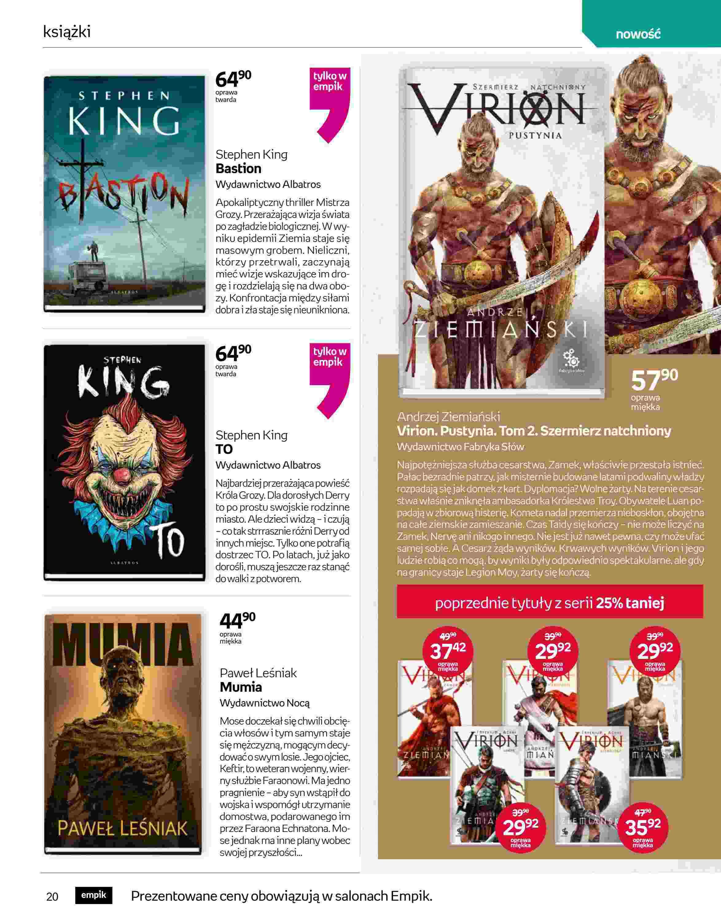 Gazetka promocyjna empik str. 20