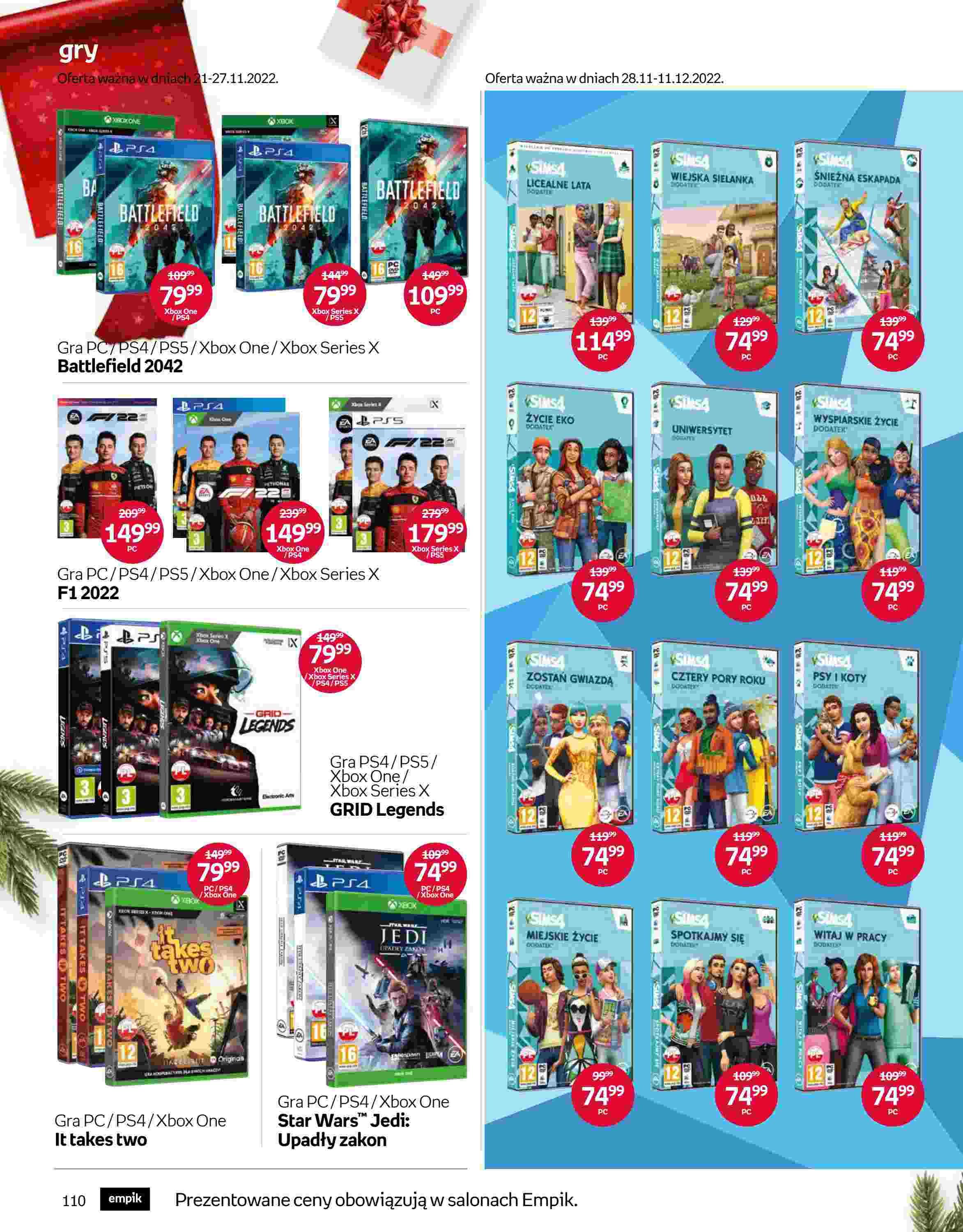 Gazetka promocyjna empik str. 112
