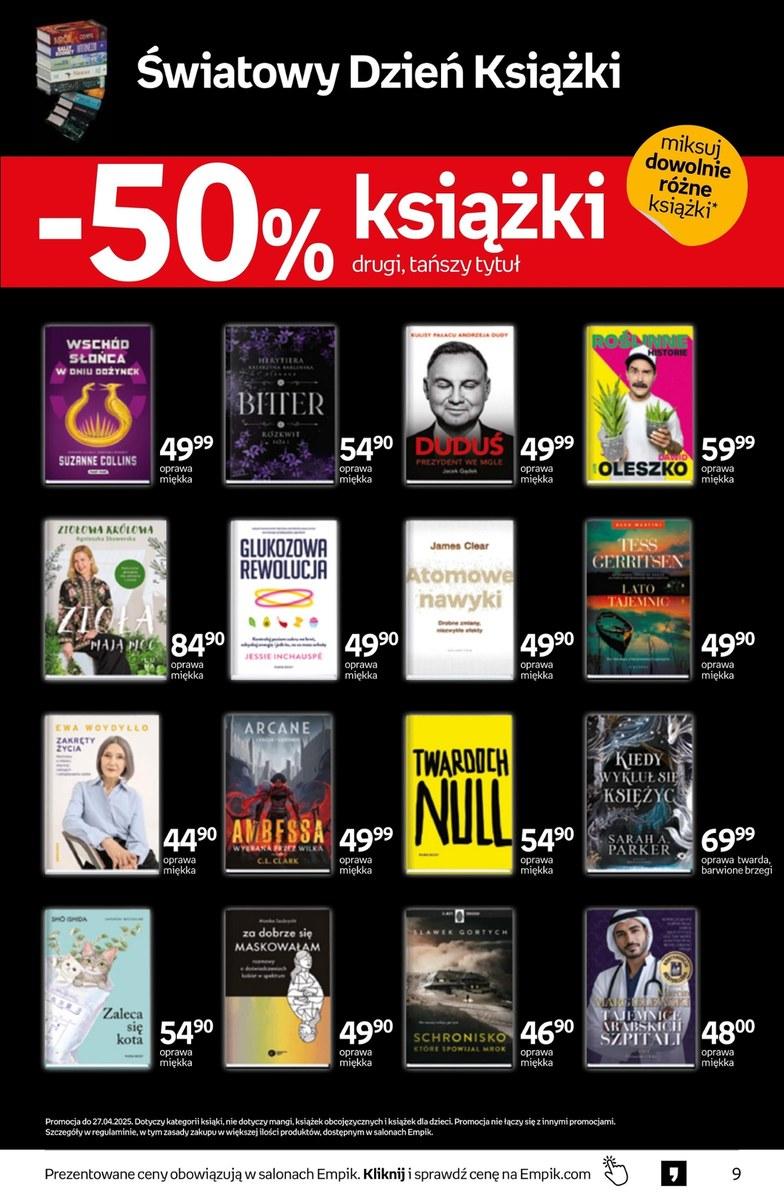 Gazetka promocyjna empik str. 9
