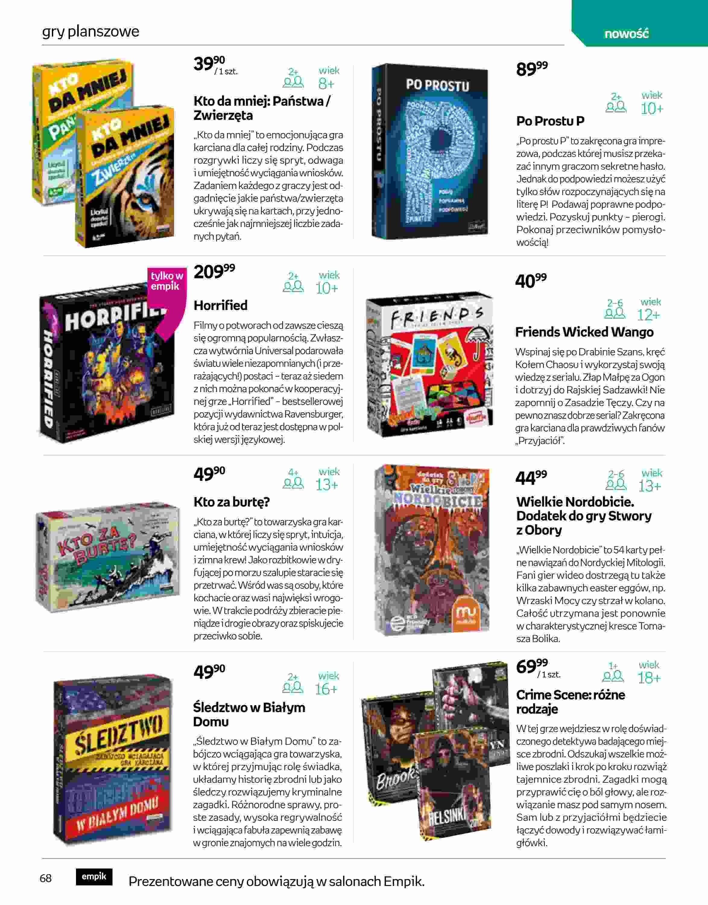 Gazetka promocyjna empik str. 68
