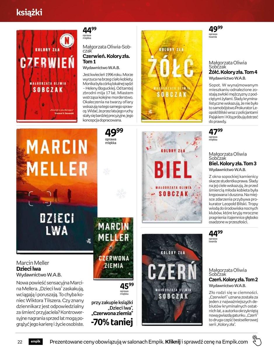 Gazetka promocyjna empik str. 22