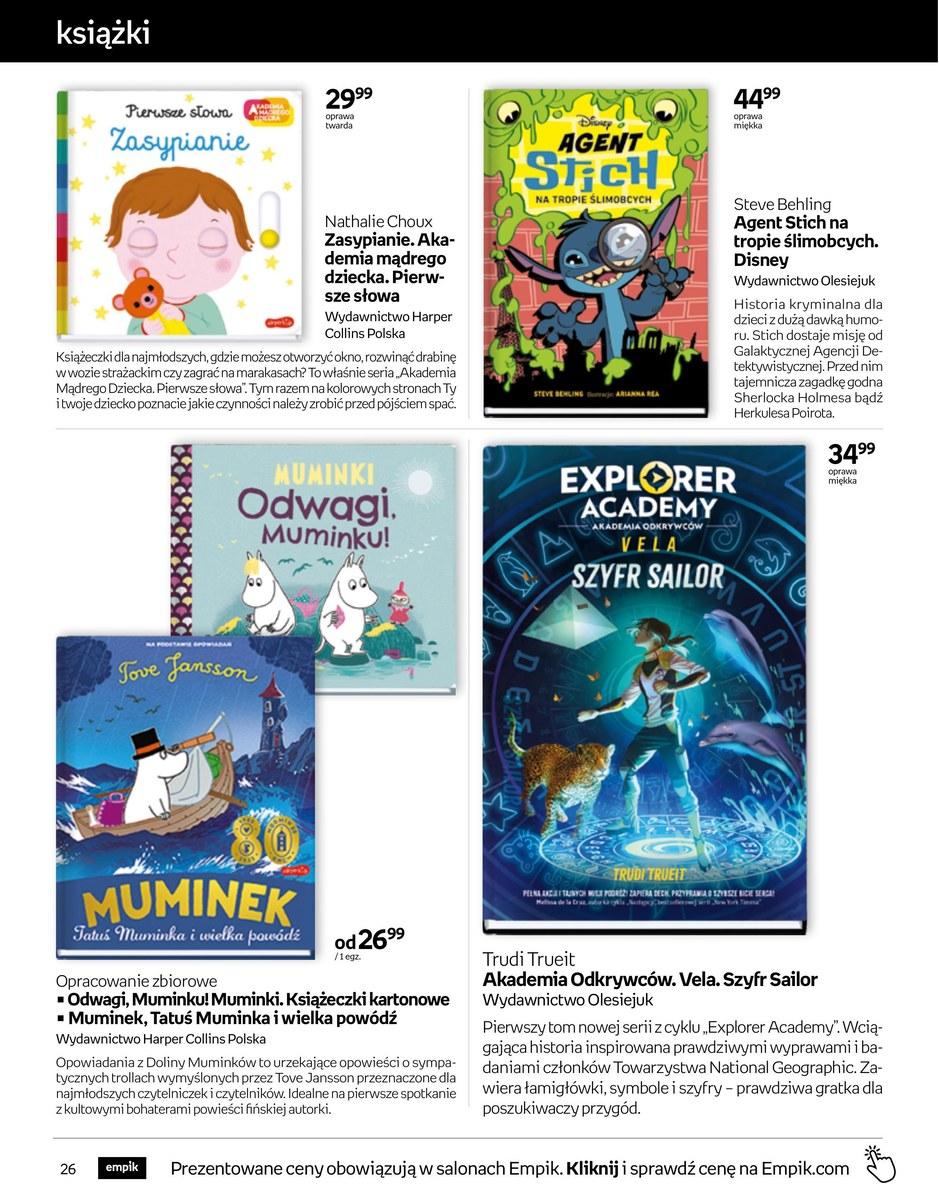Gazetka promocyjna empik str. 26