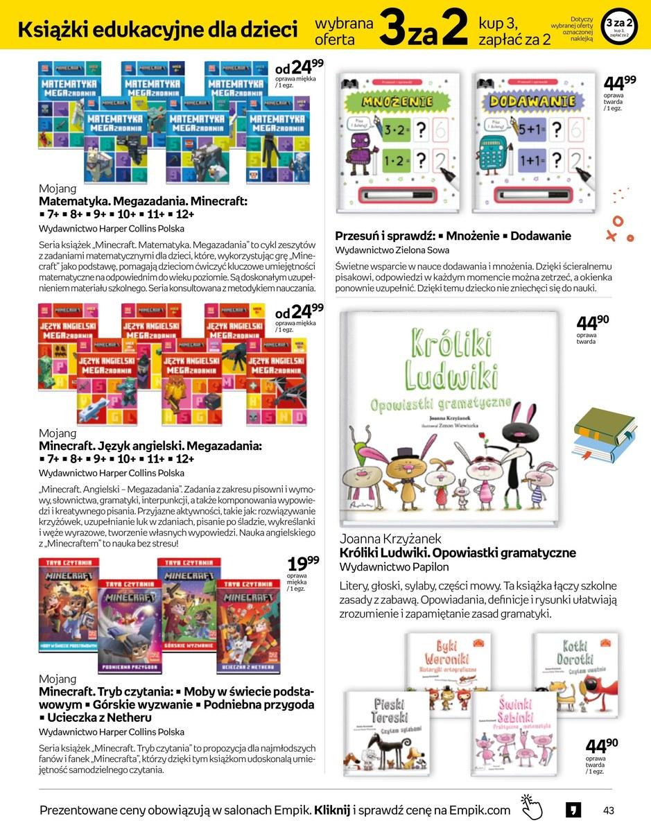 Gazetka promocyjna empik str. 43
