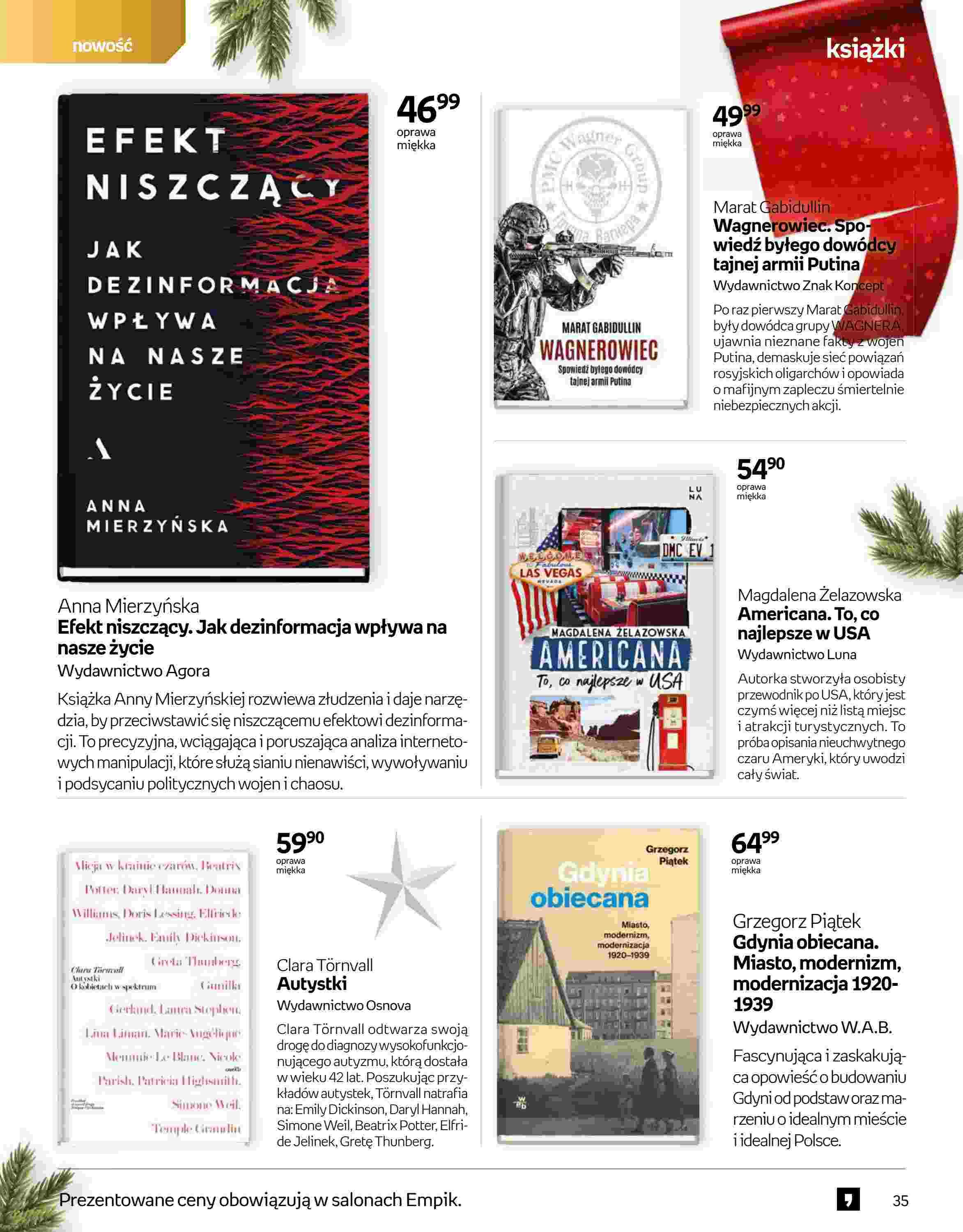 Gazetka promocyjna empik str. 35