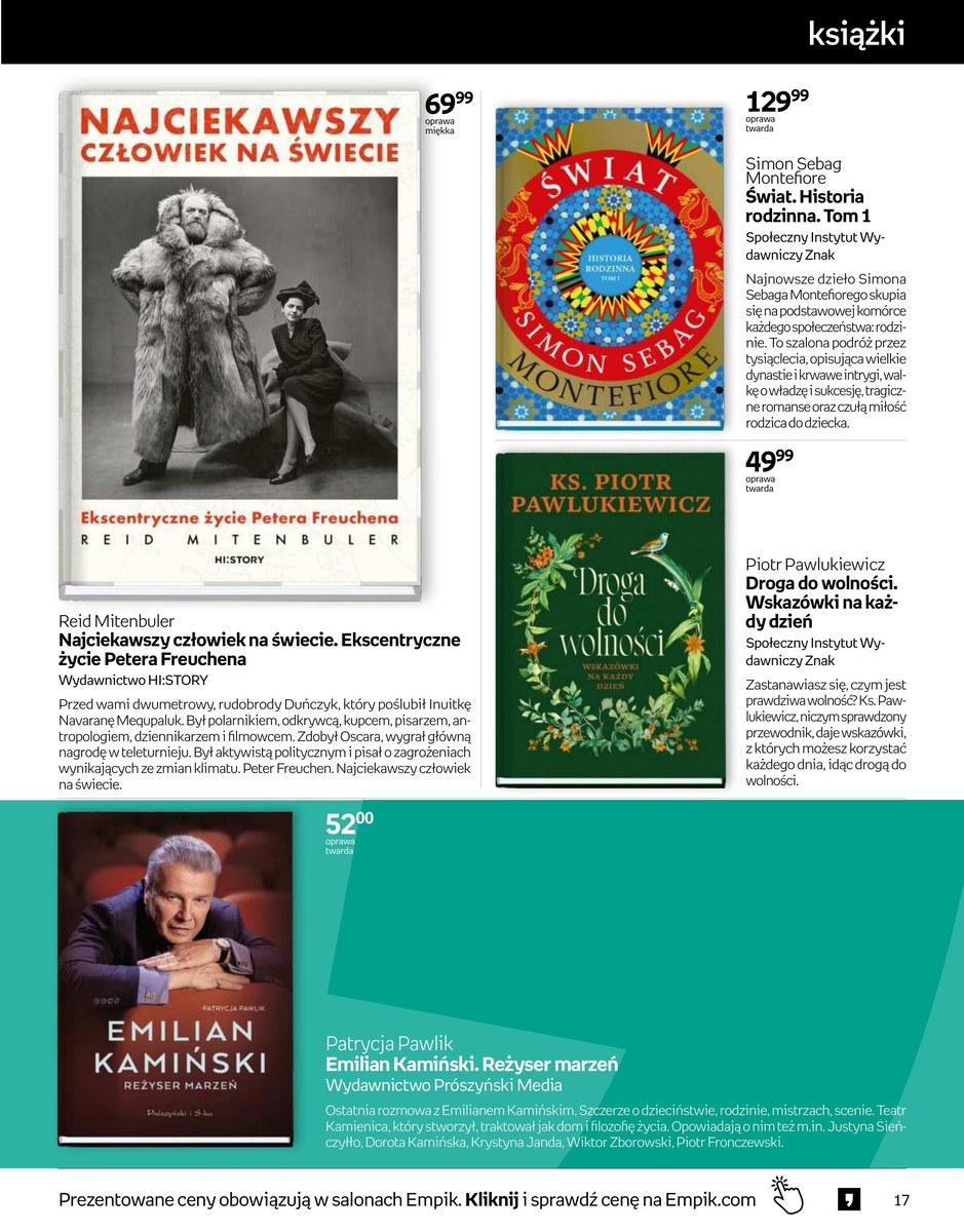 Gazetka promocyjna empik str. 17