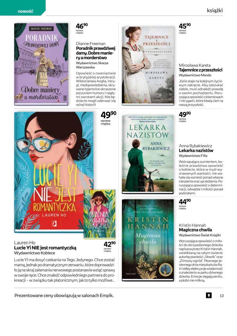Gazetka promocyjna empik str. 13
