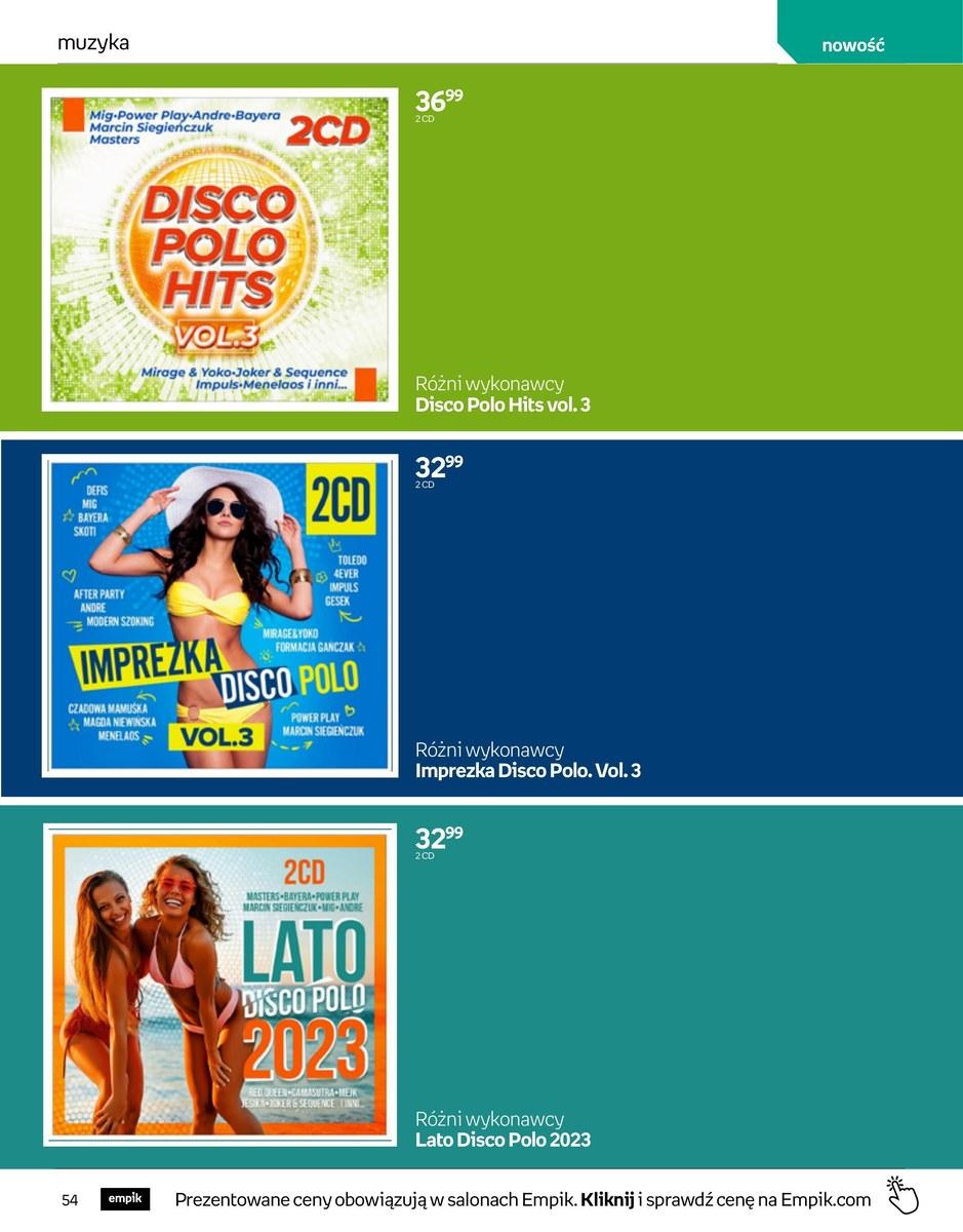 Gazetka promocyjna empik str. 54