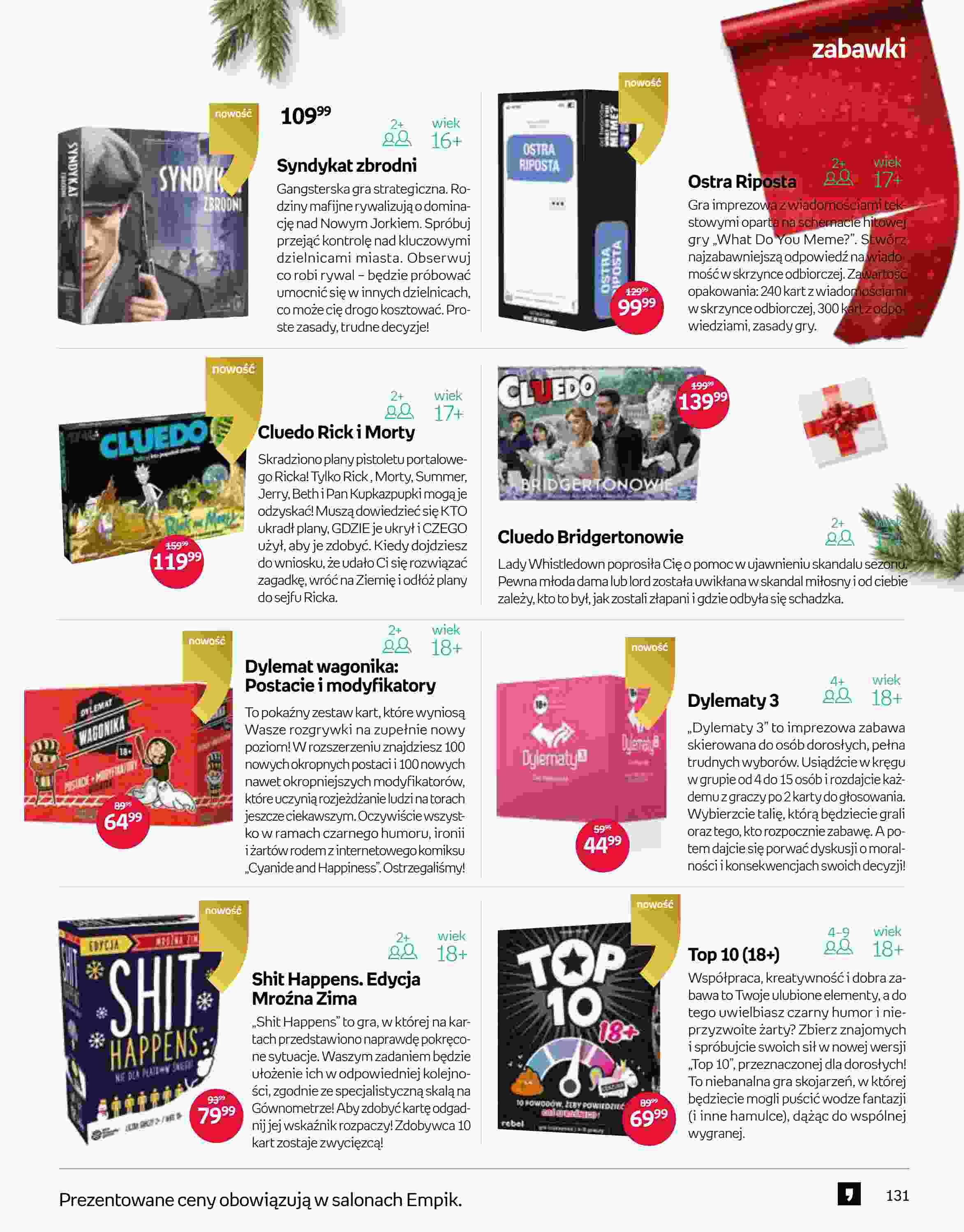 Gazetka promocyjna empik str. 131