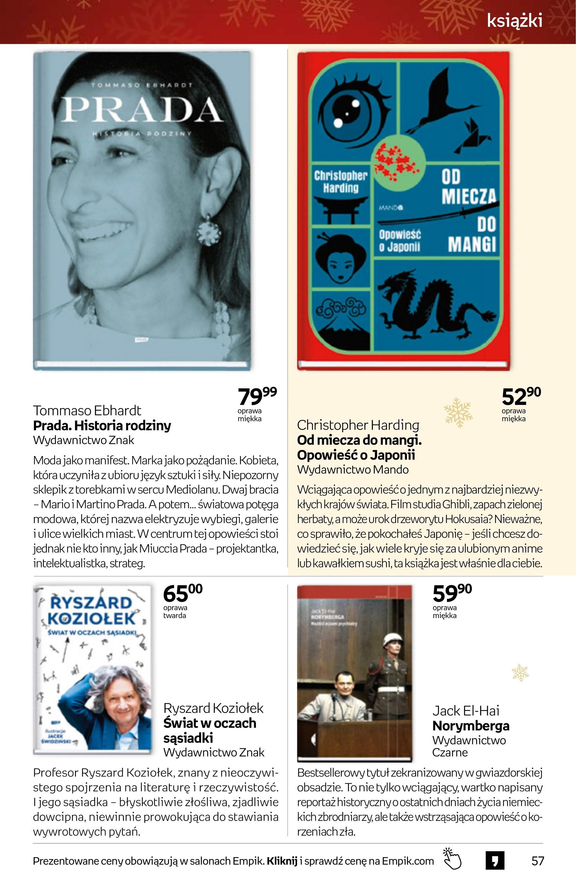 Gazetka promocyjna empik str. 57