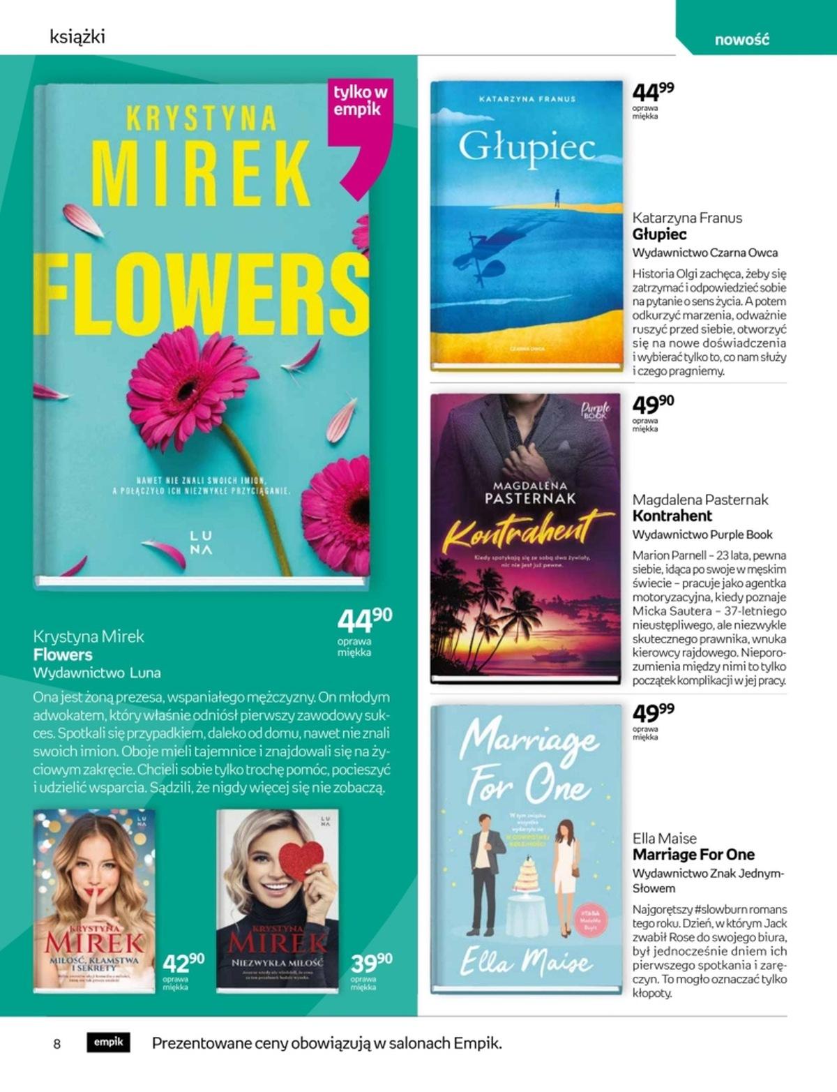 Gazetka promocyjna empik str. 8