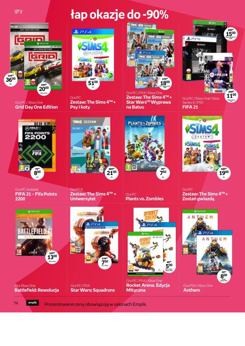 Gazetka promocyjna empik str. 76