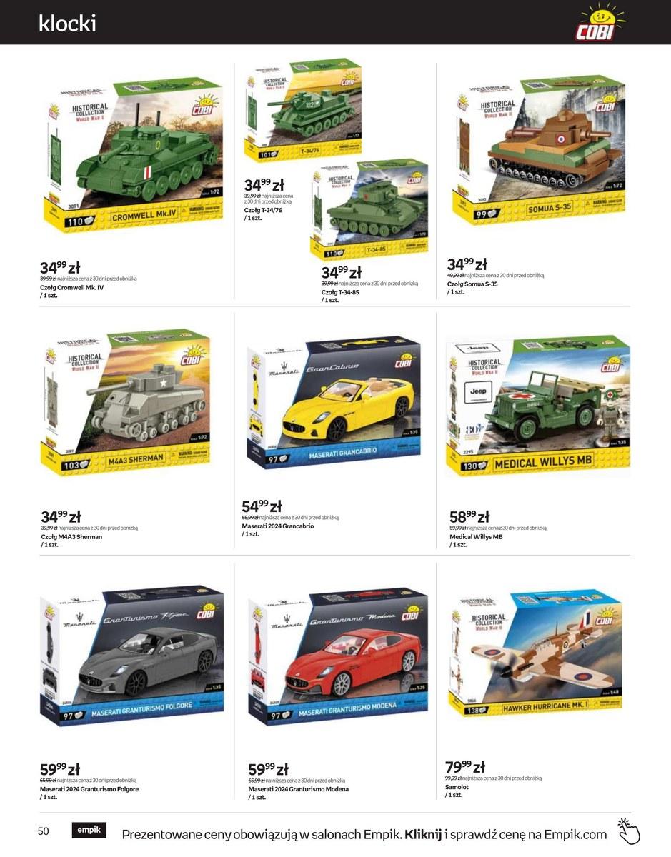 Gazetka promocyjna empik str. 50