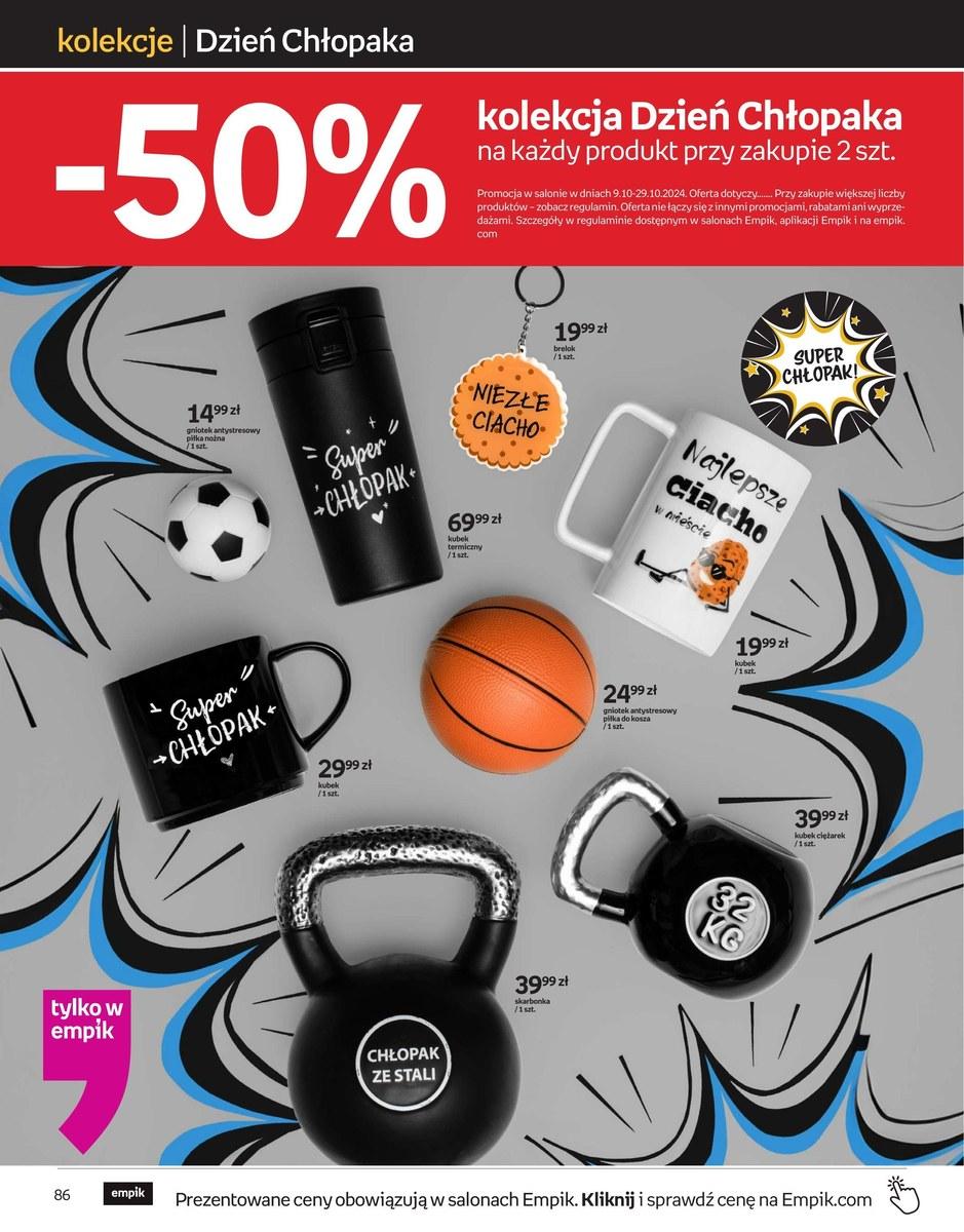 Gazetka promocyjna empik str. 86