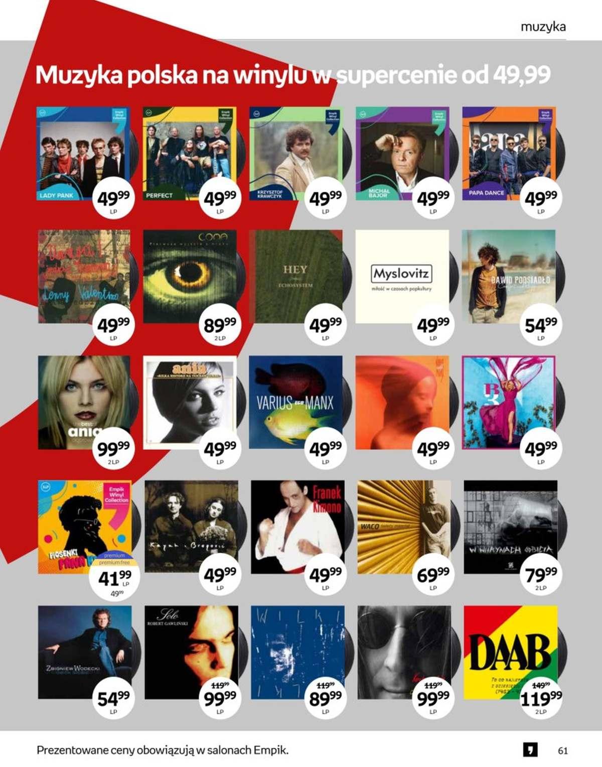 Gazetka promocyjna empik str. 61