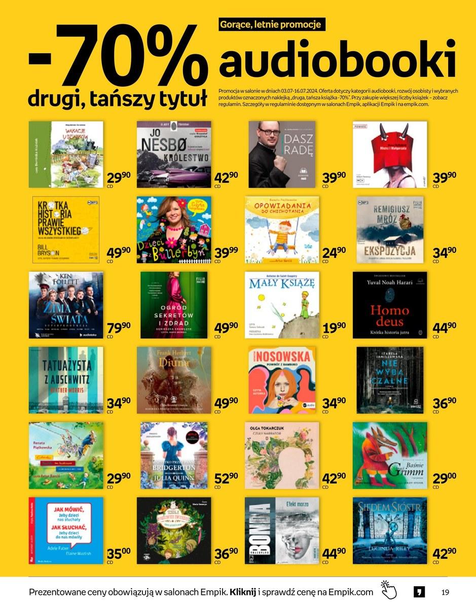 Gazetka promocyjna empik str. 19