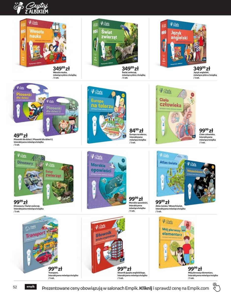 Gazetka promocyjna empik str. 52