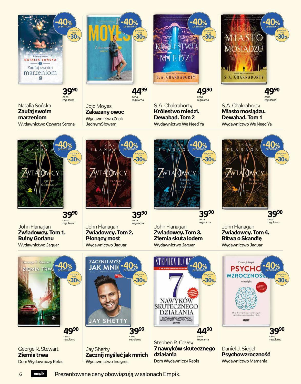 Gazetka promocyjna empik str. 6