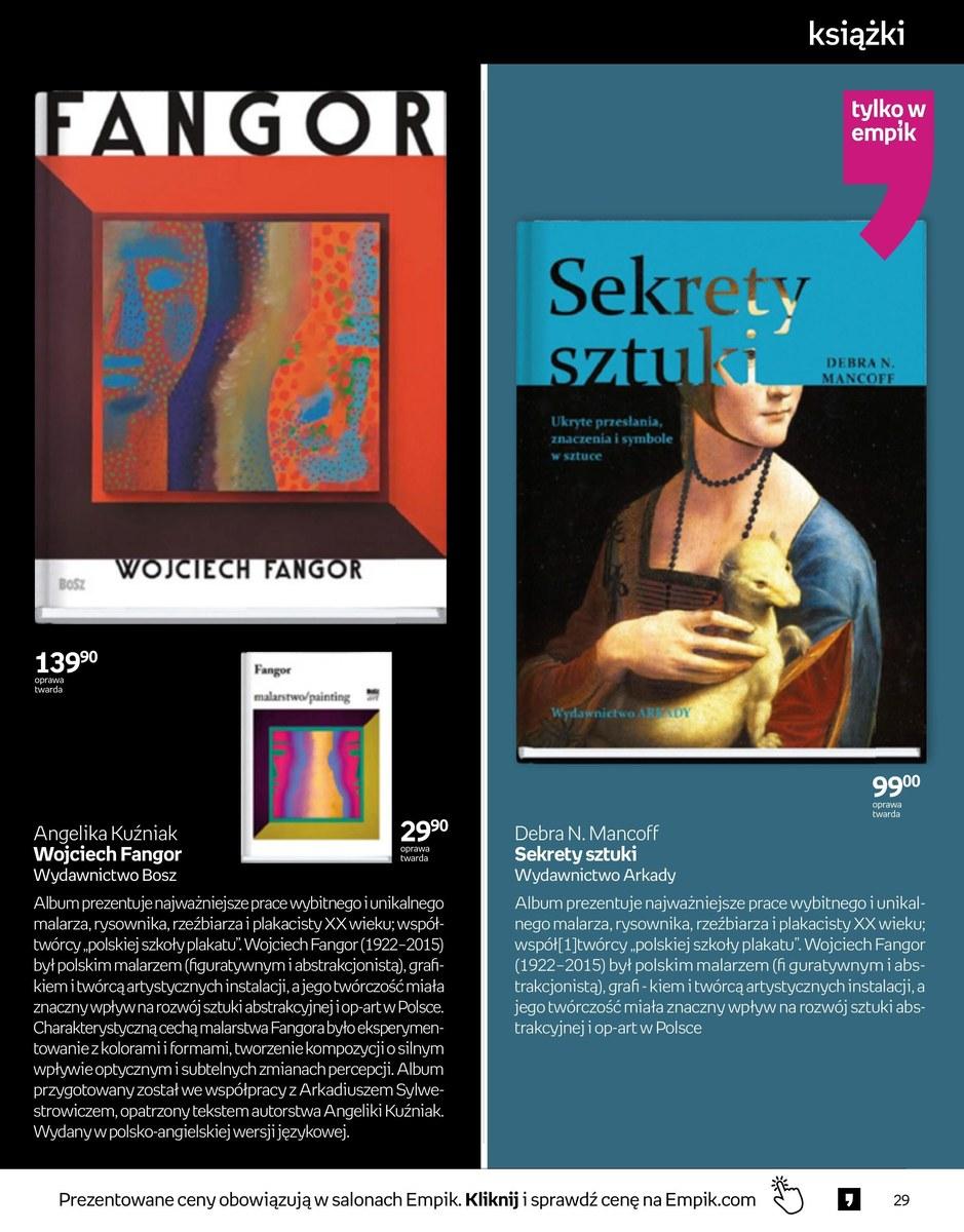 Gazetka promocyjna empik str. 29