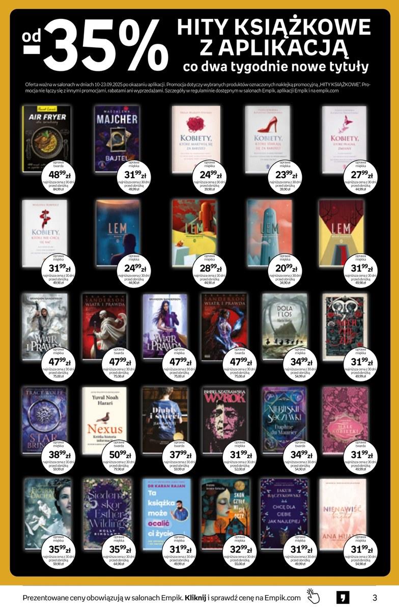 Gazetka promocyjna empik str. 3