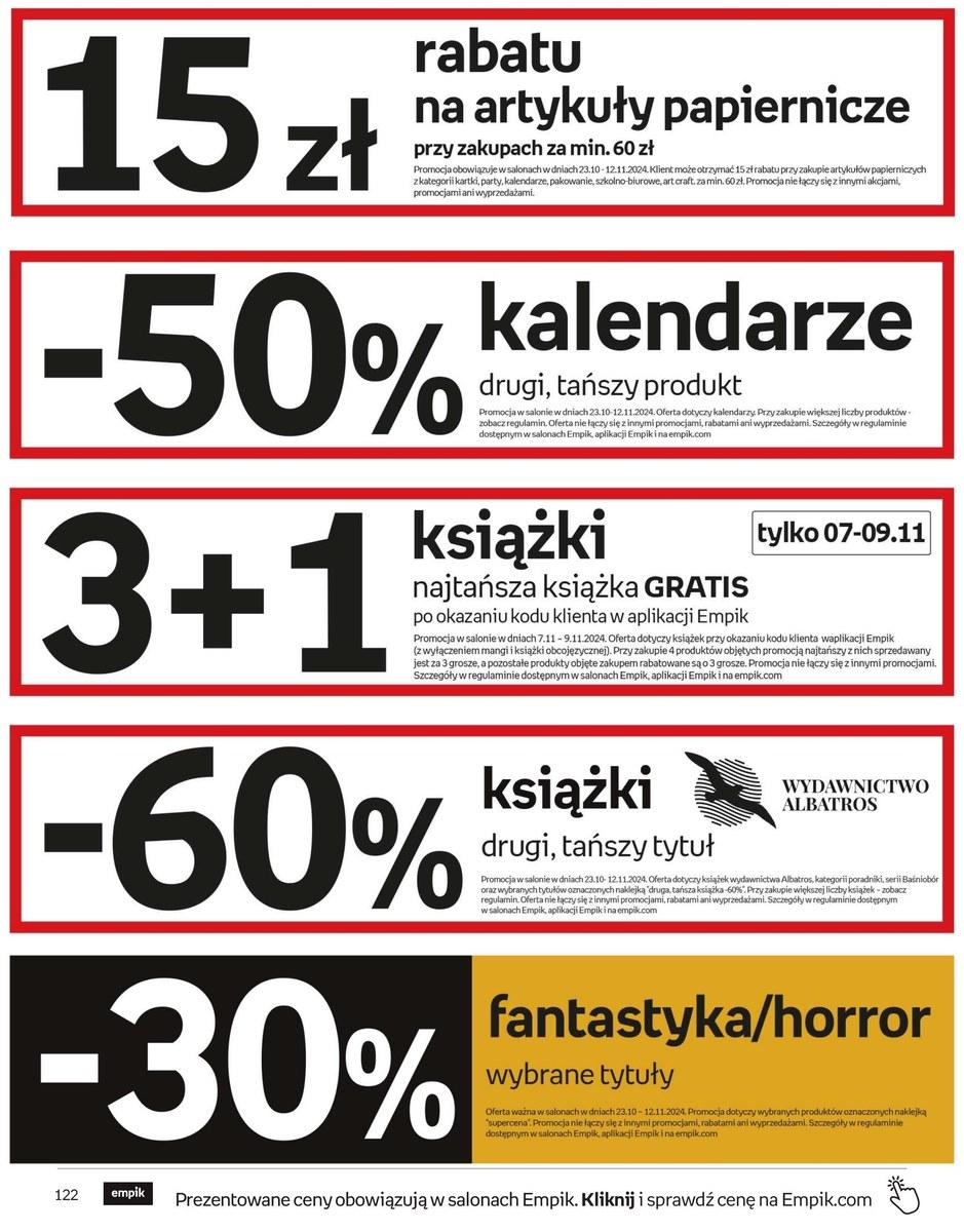 Gazetka promocyjna empik str. 122