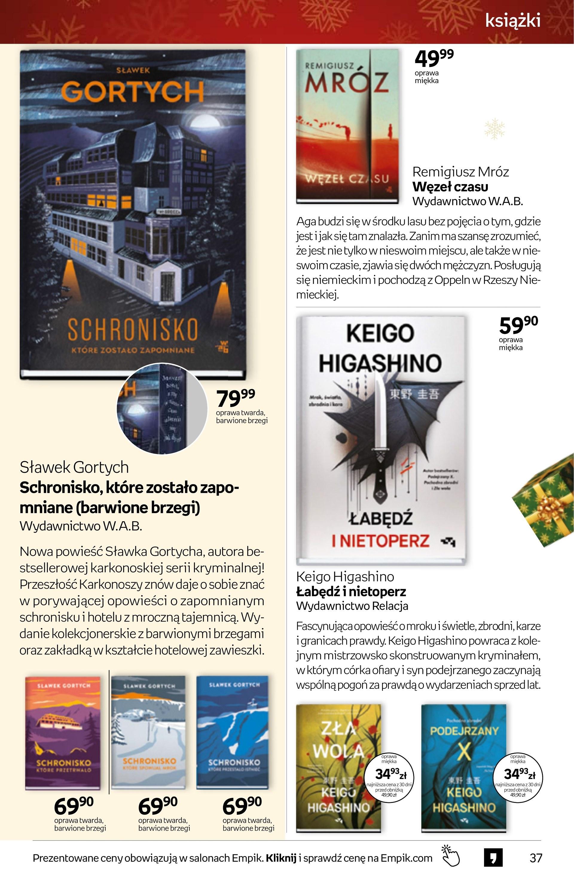 Gazetka promocyjna empik str. 37