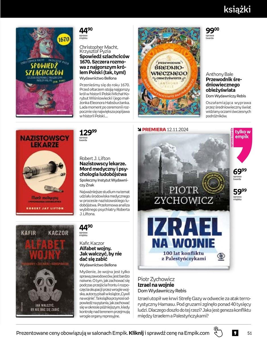 Gazetka promocyjna empik str. 51