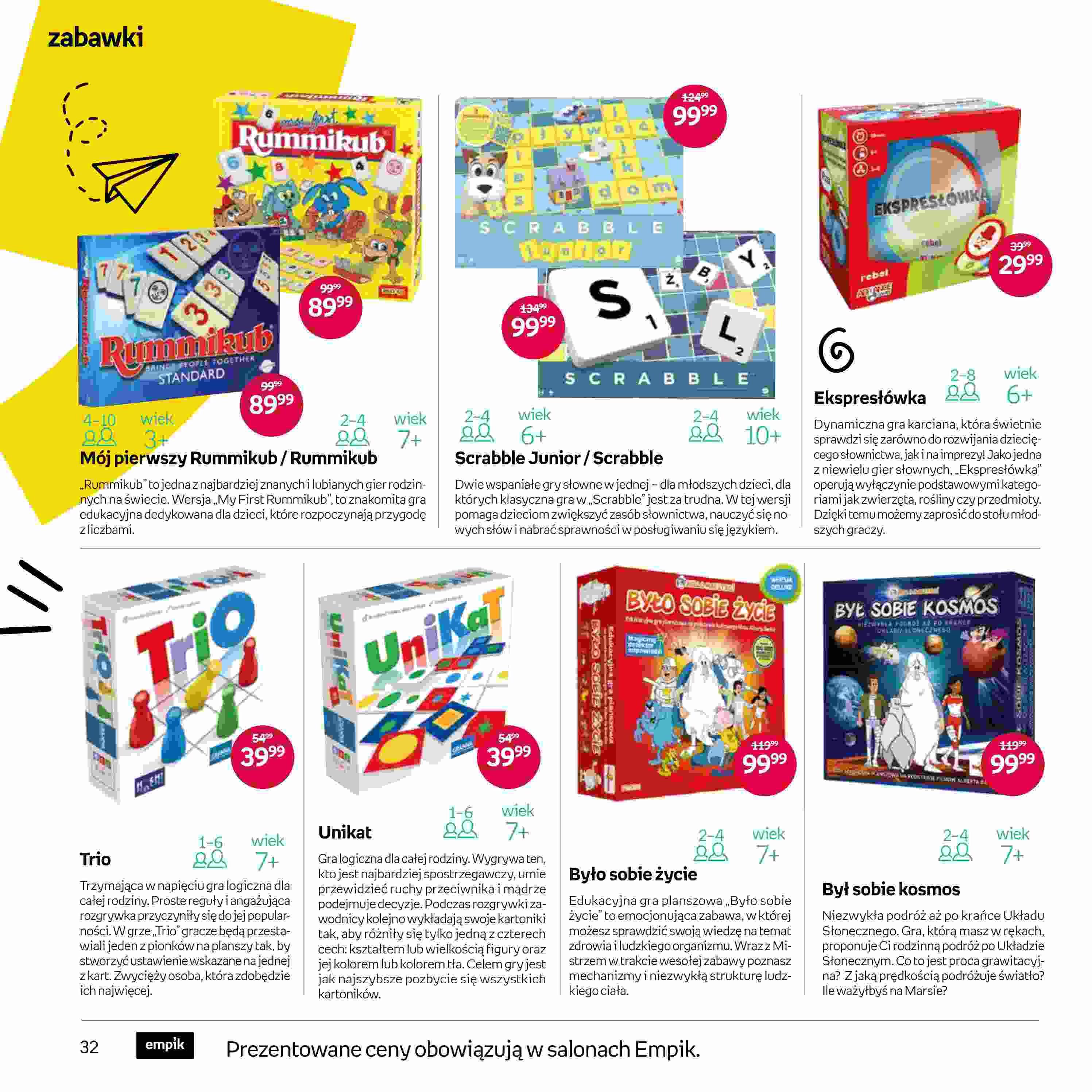 Gazetka promocyjna empik str. 32