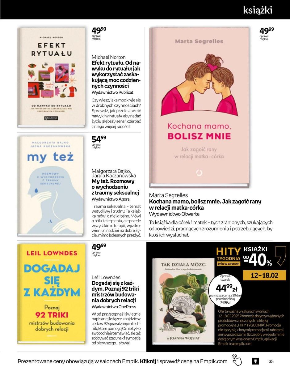 Gazetka promocyjna empik str. 35