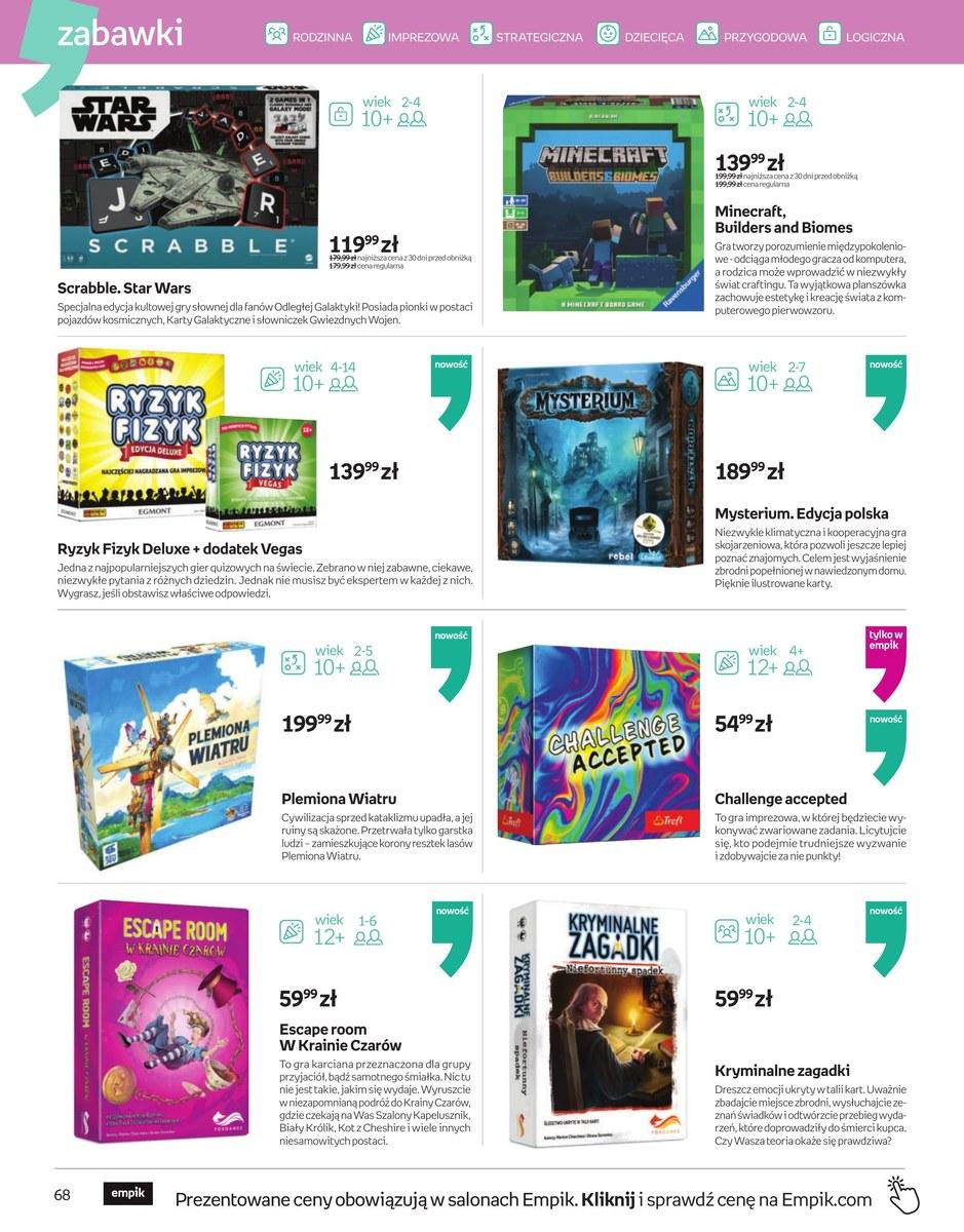 Gazetka promocyjna empik str. 68