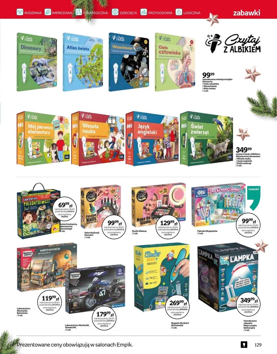 Gazetka promocyjna empik str. 129