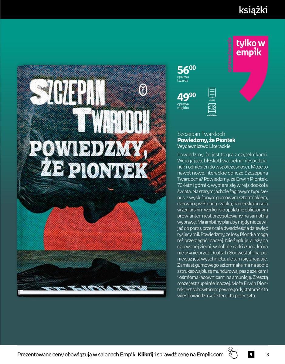 Gazetka promocyjna empik str. 3