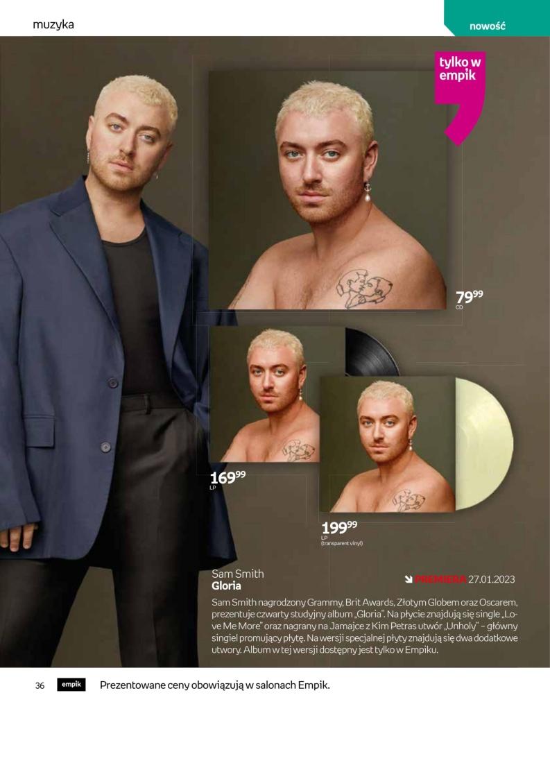 Gazetka promocyjna empik str. 36