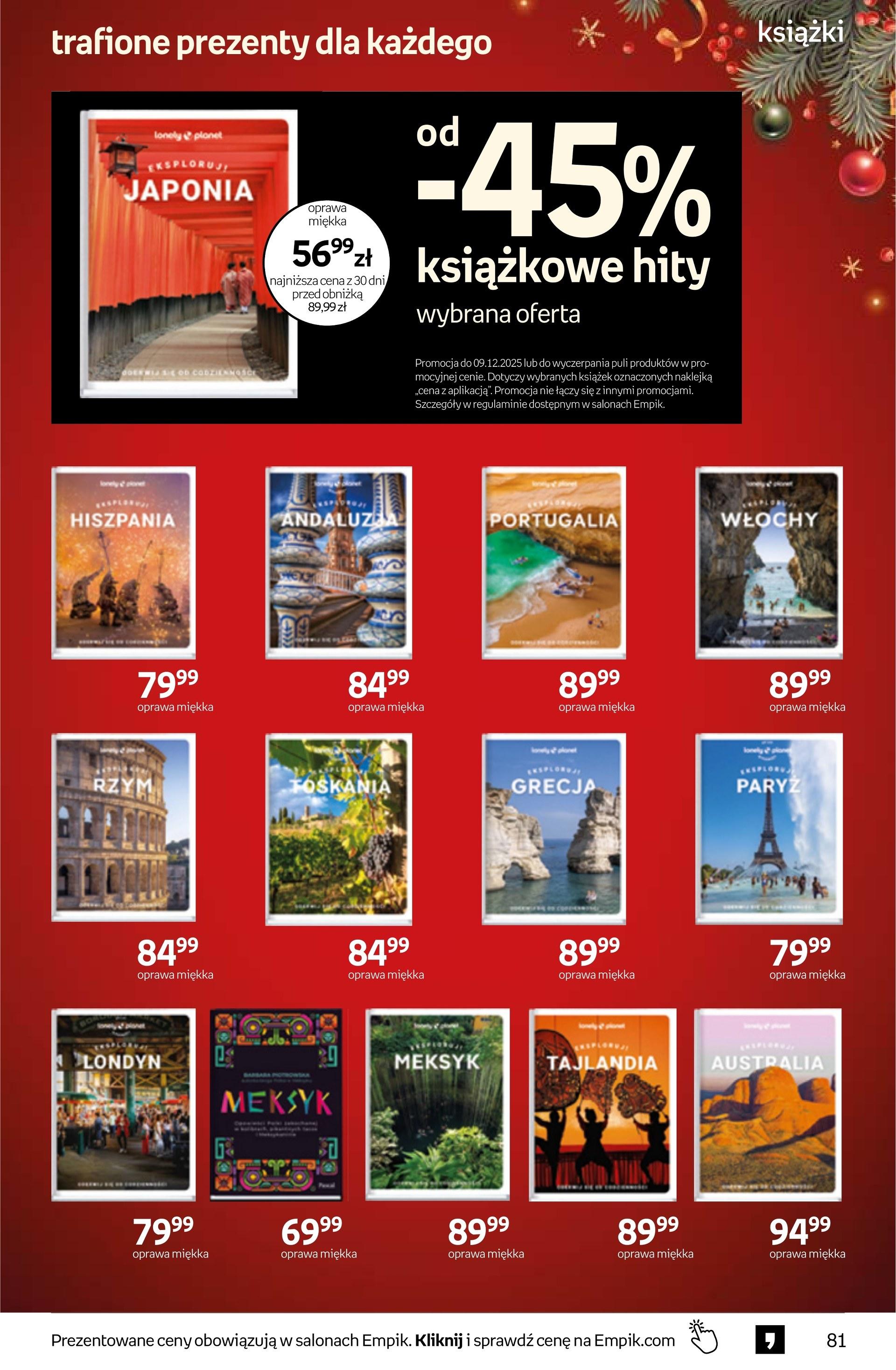 Gazetka promocyjna empik str. 81