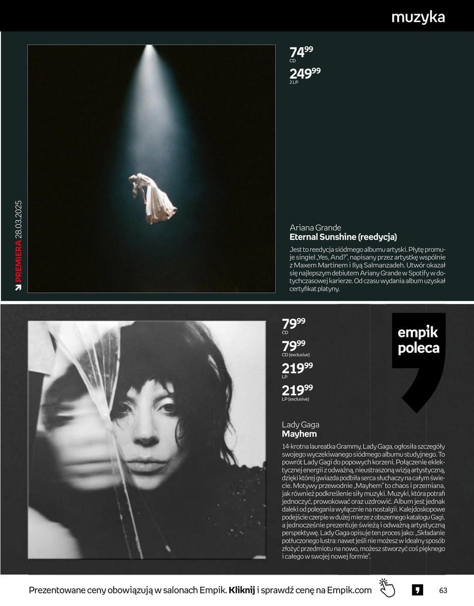 Gazetka promocyjna empik str. 63