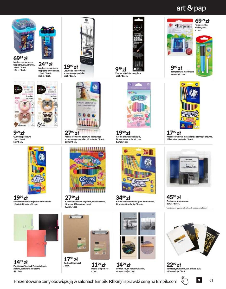 Gazetka promocyjna empik str. 61