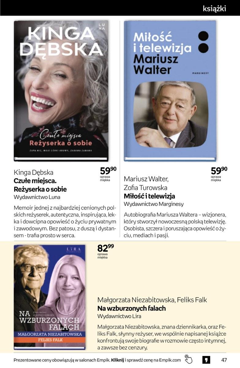 Gazetka promocyjna empik str. 47