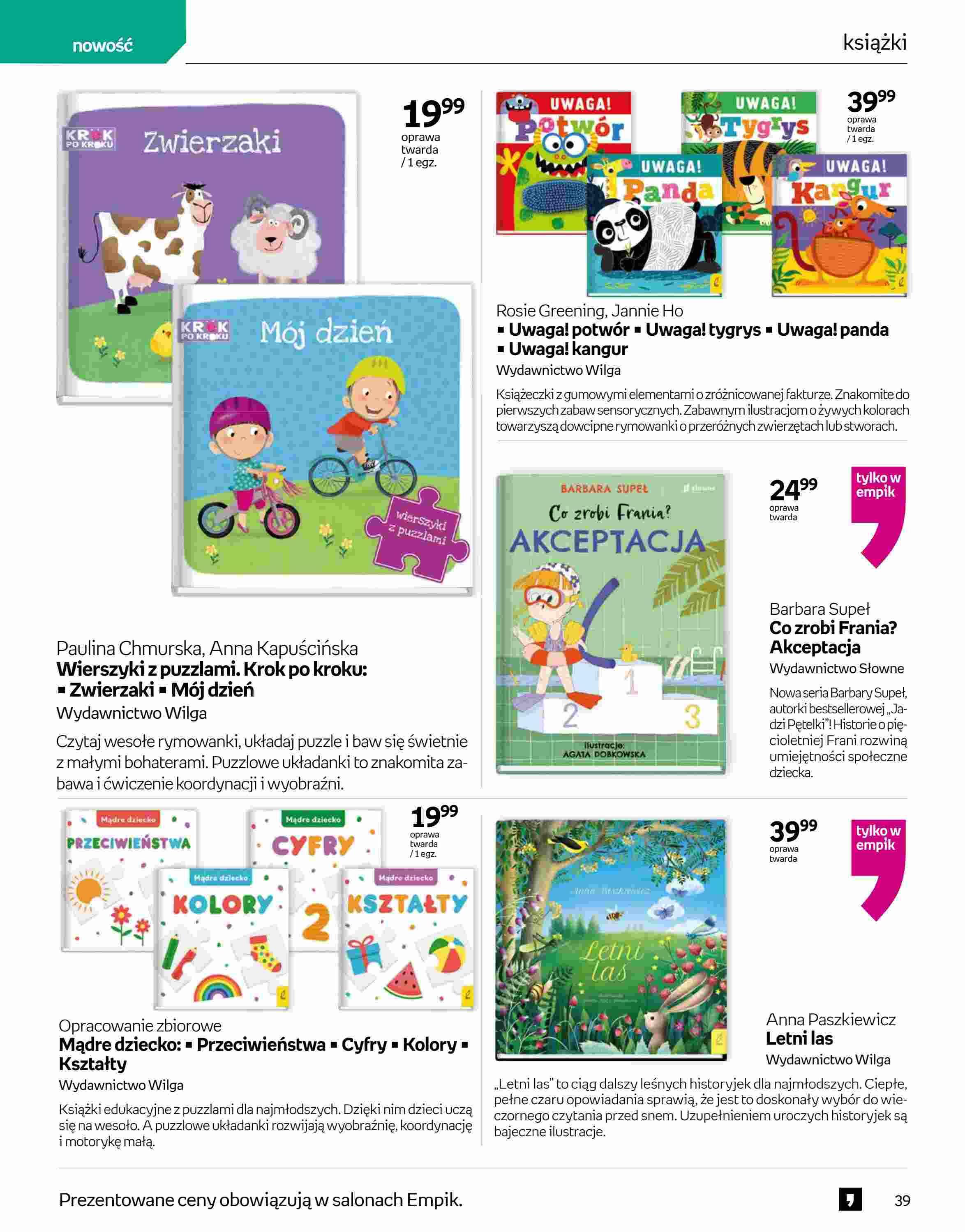 Gazetka promocyjna empik str. 39