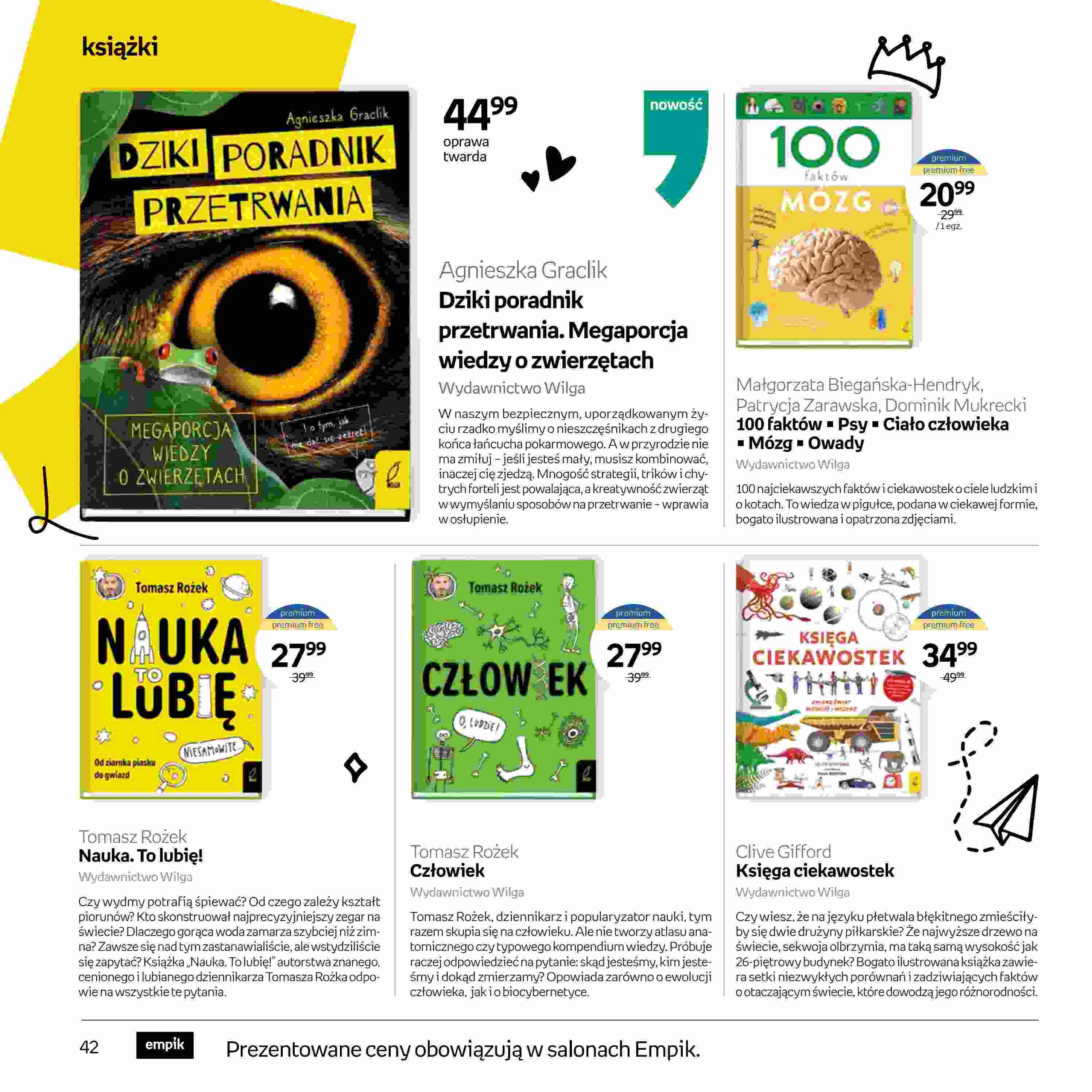 Gazetka promocyjna empik str. 42