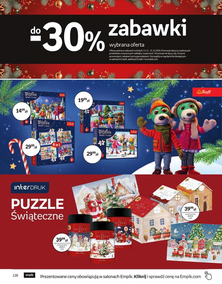 Gazetka promocyjna empik str. 128