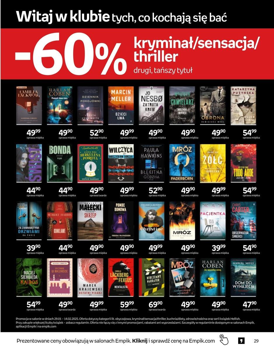 Gazetka promocyjna empik str. 30