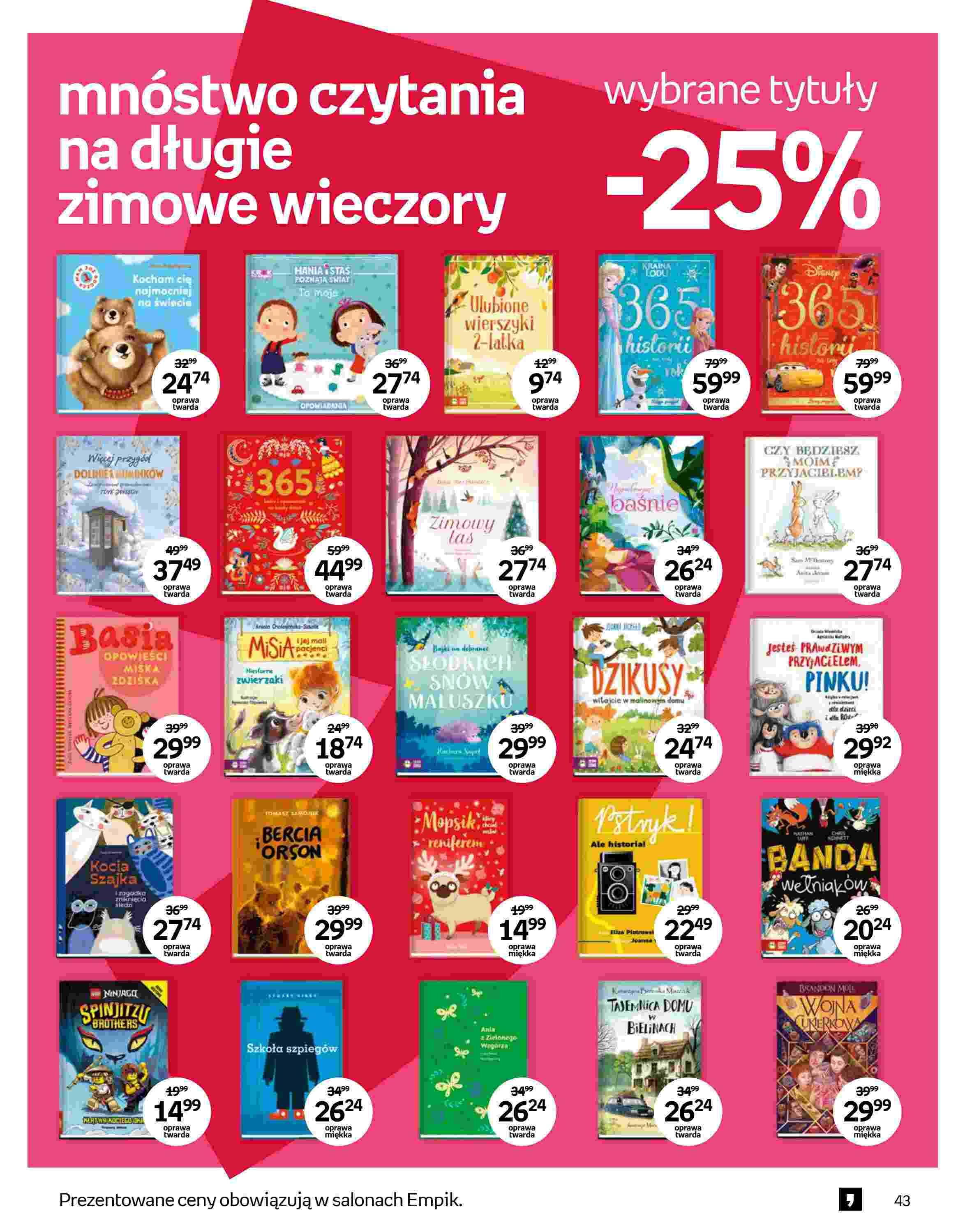 Gazetka promocyjna empik str. 43
