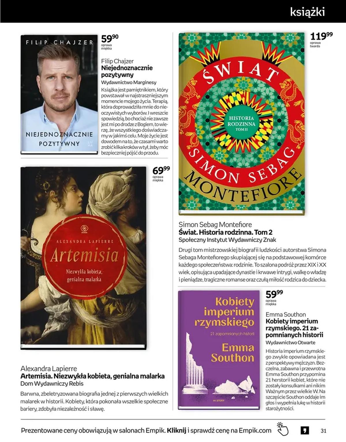 Gazetka promocyjna empik str. 31