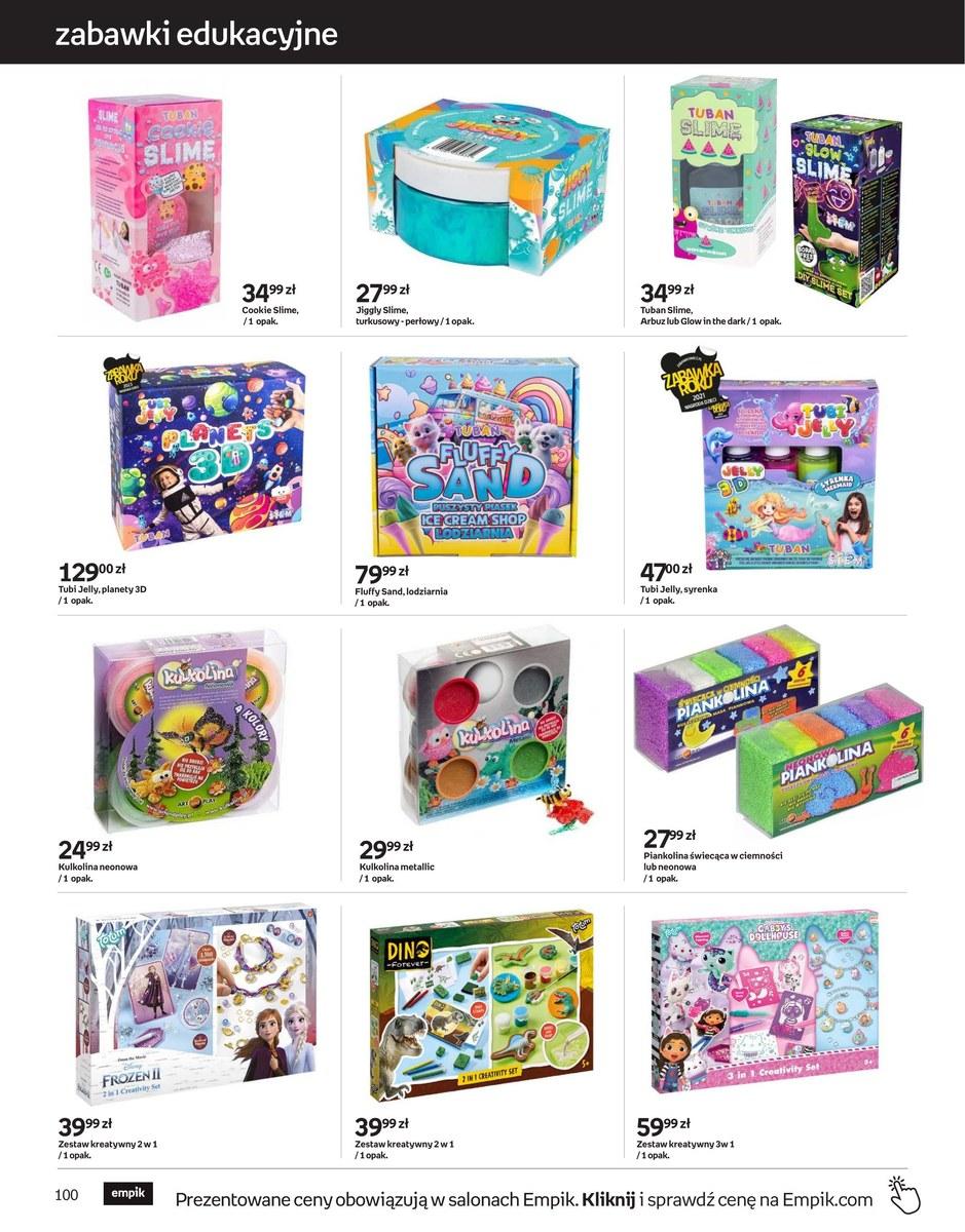 Gazetka promocyjna empik str. 100