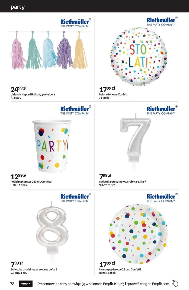 Gazetka promocyjna empik str. 78